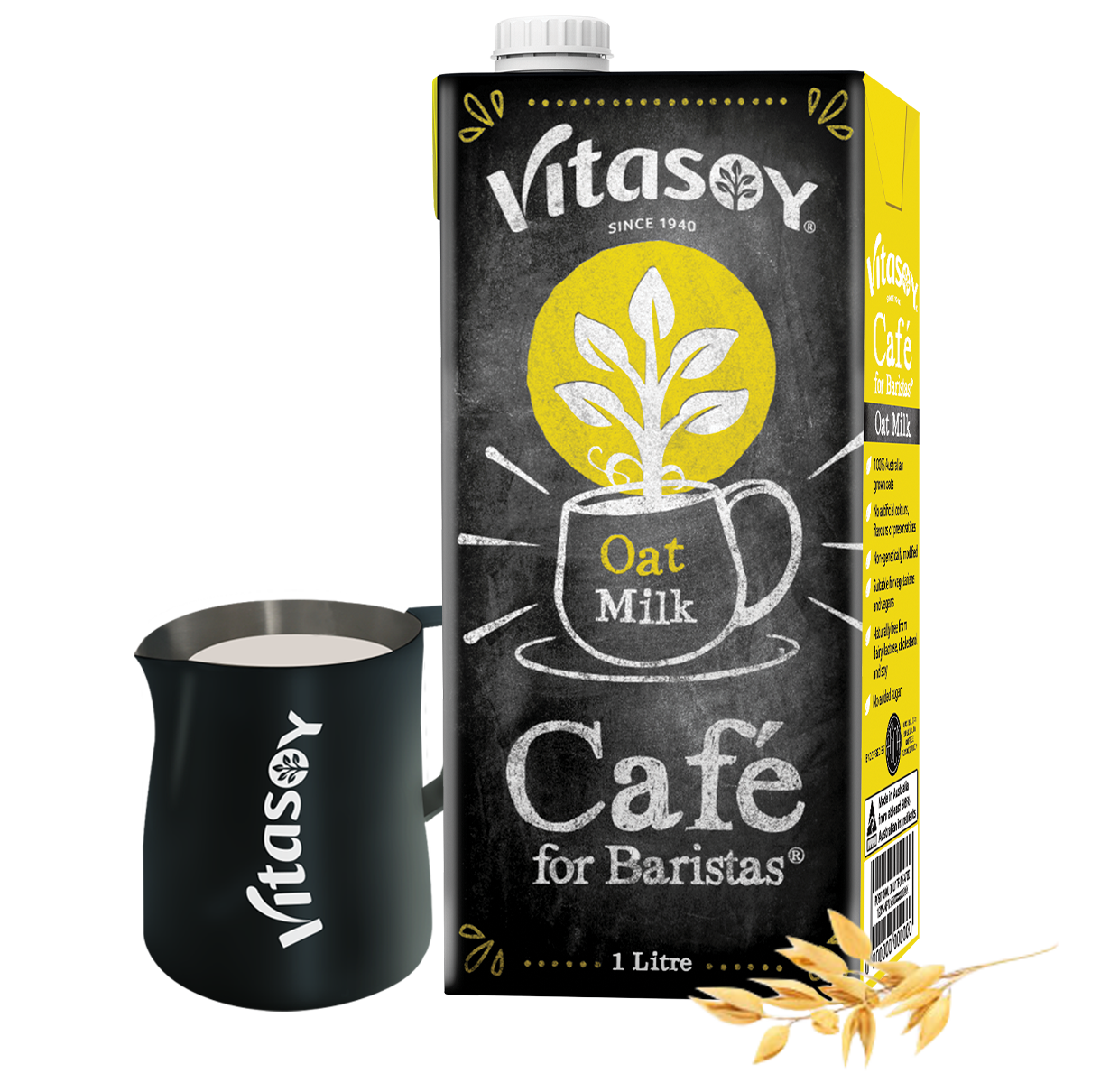 Vitasoy Café For Baristas Almond Milk (Australia) CAFÉ FOR BARISTAS