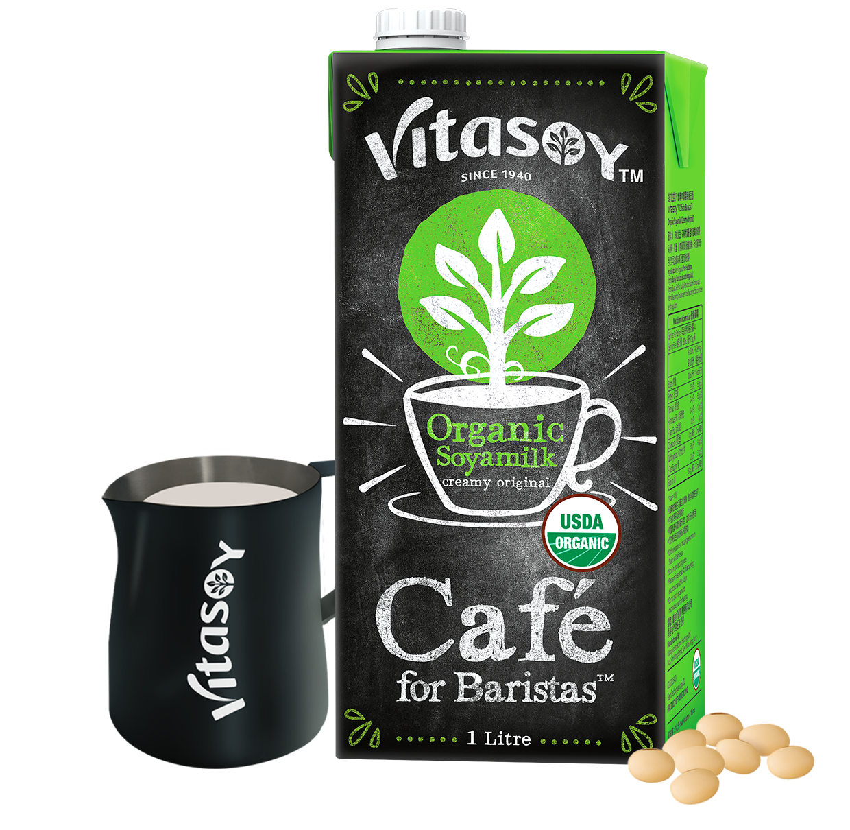 Vitasoy Café For Baristas Soyamilk CAFÉ FOR BARISTAS VitaVitasoy 維他奶